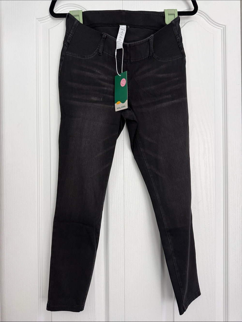 HALARA Black Skinny Stretch Jeans for Women